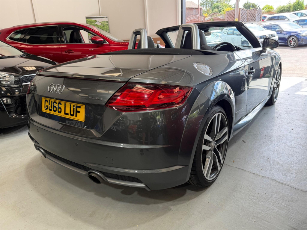Audi TT 2.0 Tfsi S Line Roadster S Tronic Quattro Euro 6 GU66LUF Grey #3
