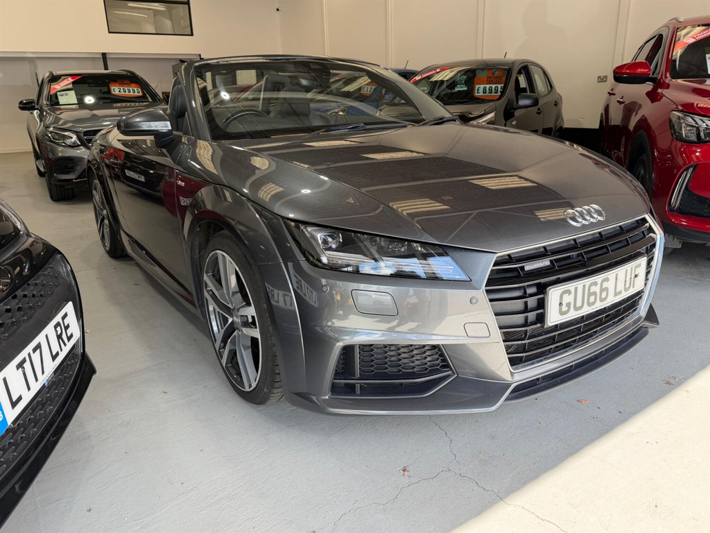 Audi TT 2.0 Tfsi S Line Roadster S Tronic Quattro Euro 6 GU66LUF Grey
