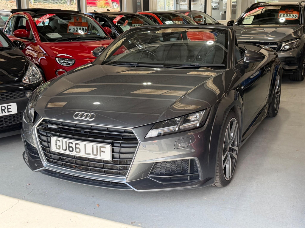 Audi TT 2.0 Tfsi S Line Roadster S Tronic Quattro Euro 6 GU66LUF Grey #2