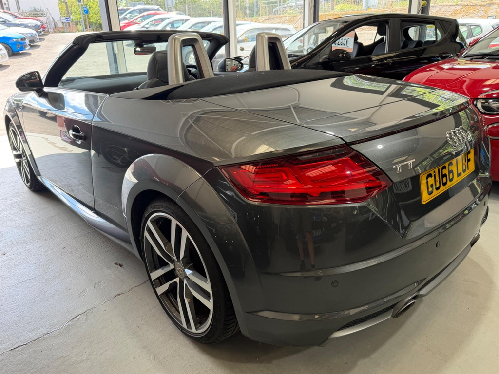 Audi TT 2.0 Tfsi S Line Roadster S Tronic Quattro Euro 6 GU66LUF Grey #4