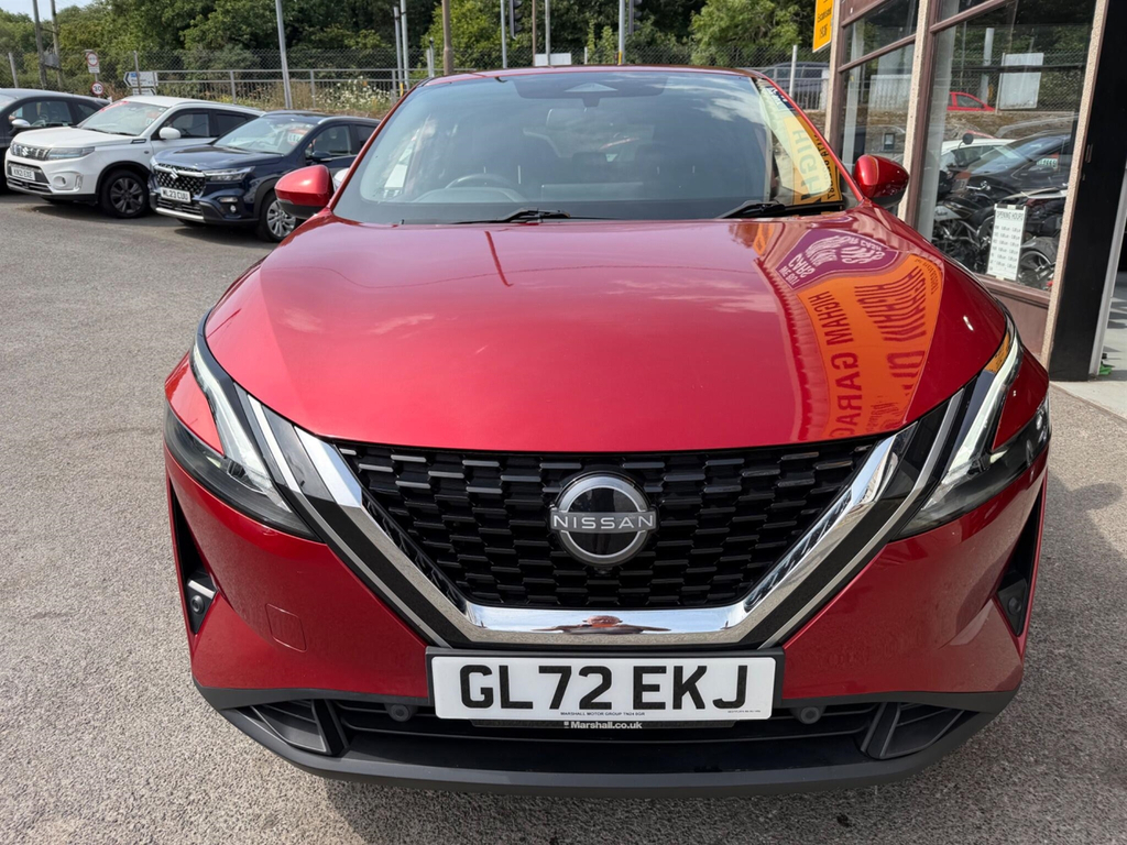 Nissan Qashqai 1.3 Dig-t Mhev N-connecta Euro 6 Ss GL72EKJ Red #2