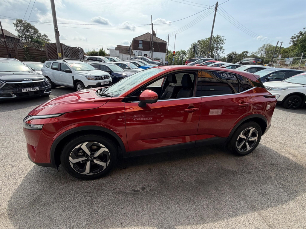 Nissan Qashqai 1.3 Dig-t Mhev N-connecta Euro 6 Ss GL72EKJ Red #5