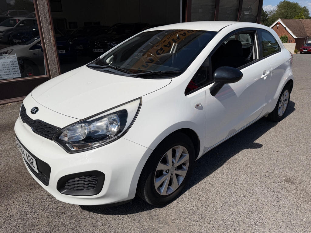 Kia RIO 1.25 Vr7 Euro 5 White #3