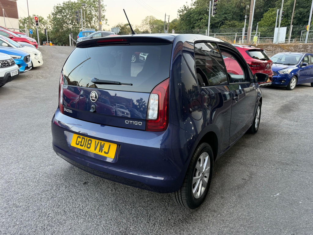Skoda Citigo Hatchback Blue #4