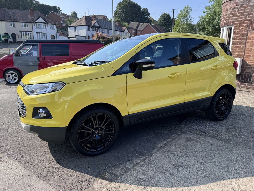 Ford Ecosport 1.0 T Ecoboost Titanium S Yellow #4