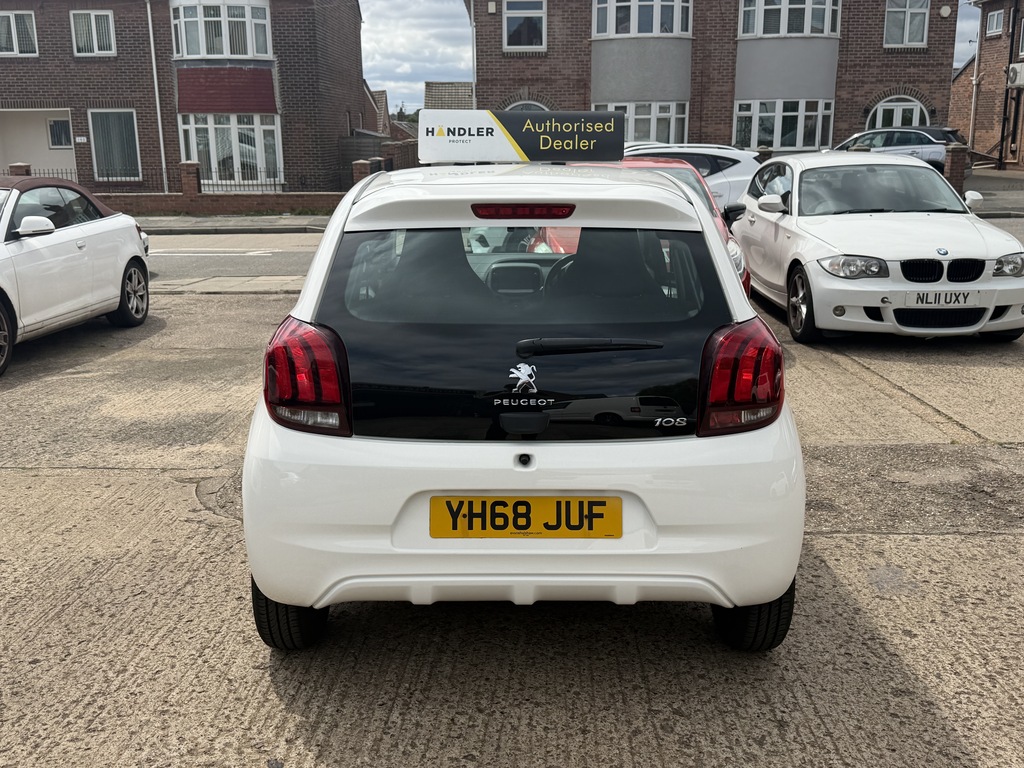 Peugeot 108 Petrol White #5