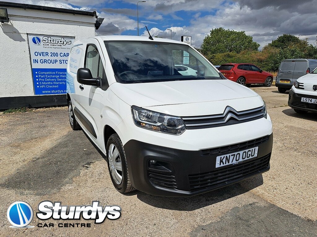 Citroen Berlingo Bluehdi 1000 Enterprise M KN70OGU White