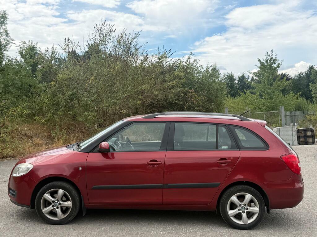 Skoda Fabia 2 Red #4
