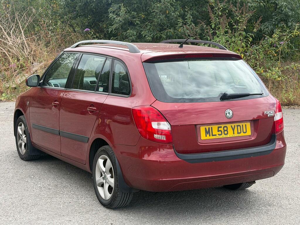 Skoda Fabia 2 Red #5