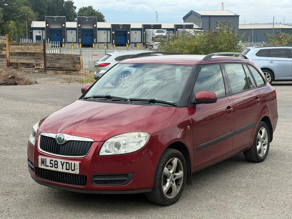 Skoda Fabia 2 Red #3