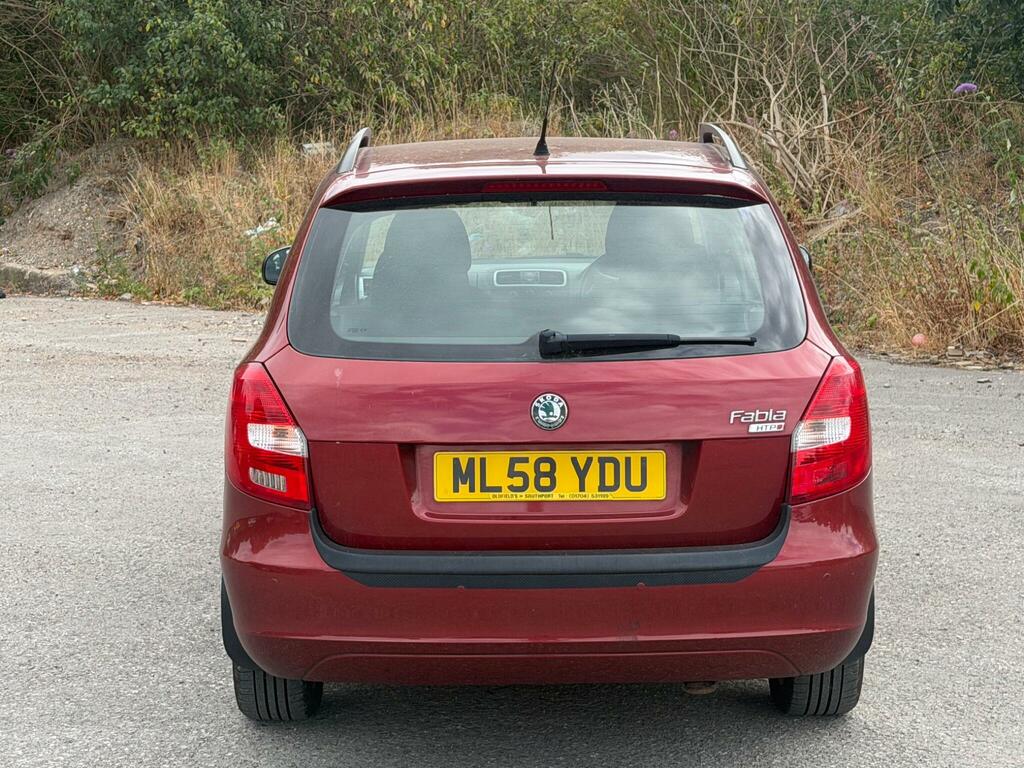 Skoda Fabia 2 Red #6