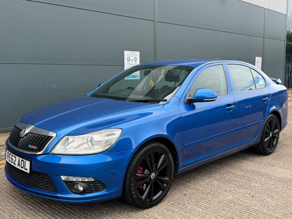 Skoda Octavia Vrs Blackline Blue