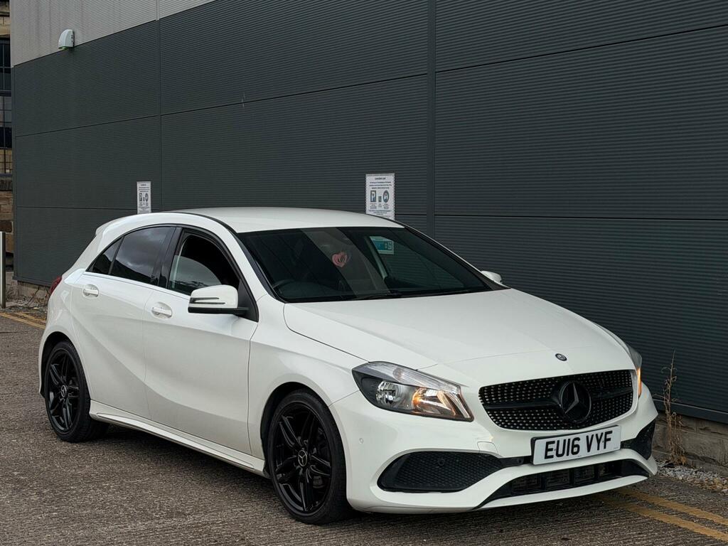 Mercedes-Benz A Class Amg Line White #3