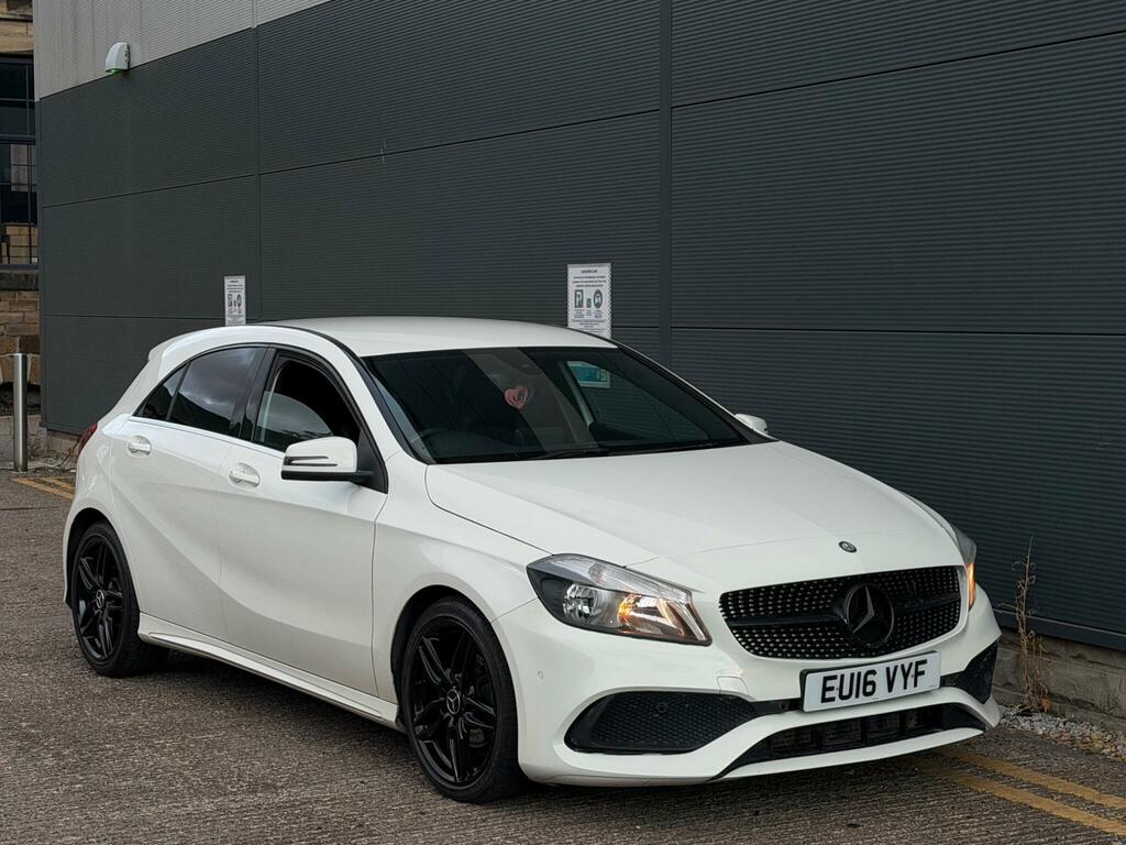 Mercedes-Benz A Class Amg Line White #2