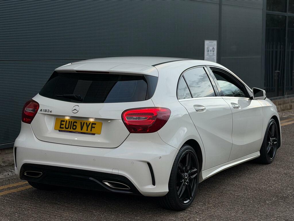Mercedes-Benz A Class Amg Line White #4