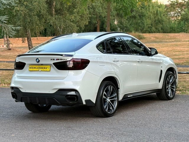BMW X6 2016 3.0 M50d Carbon M Performance Pack Panoramic Black #4