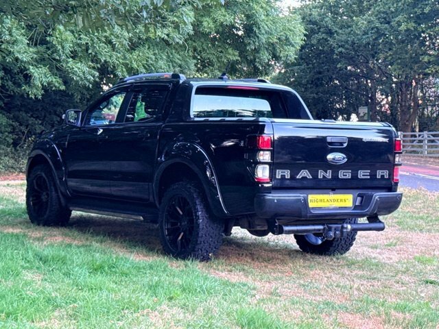 Ford Ranger Td 205Ps Wildtrak 4Wd Euro 6 With 18 Alloys, Sat Black #3