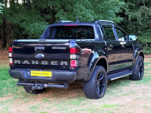 Ford Ranger Td 205Ps Wildtrak 4Wd Euro 6 With 18 Alloys, Sat Black #4