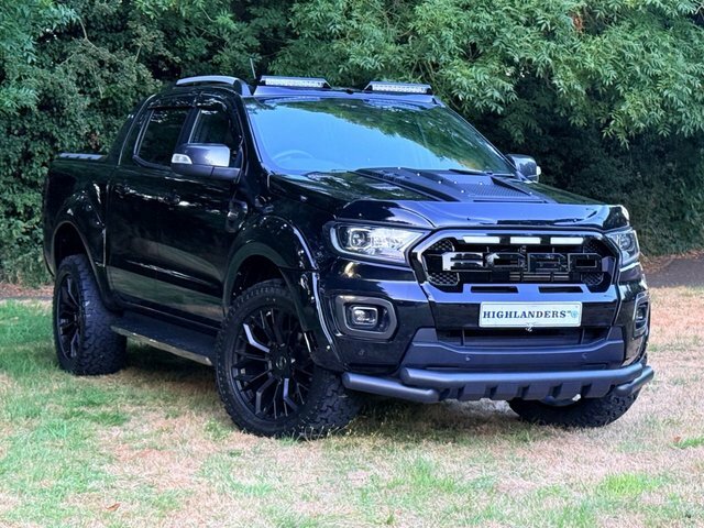 Ford Ranger Td 205Ps Wildtrak 4Wd Euro 6 With 18 Alloys, Sat Black #2