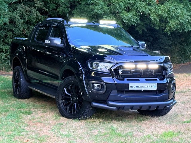 Ford Ranger Td 205Ps Wildtrak 4Wd Euro 6 With 18 Alloys, Sat Black #11