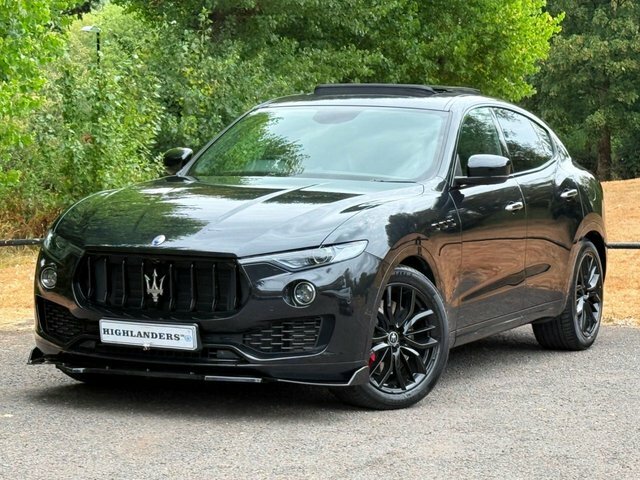 Maserati Levante 2021 3.0 V6 S Black Pack Open Panoramic Roof Sat N Black