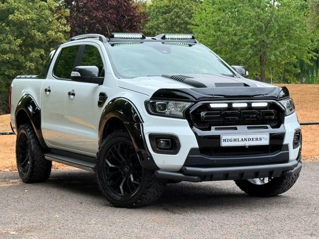 Ford Ranger 2022 2.0 Ecoblue Wildtrak Raptor Kit Black Pack Bi White #2