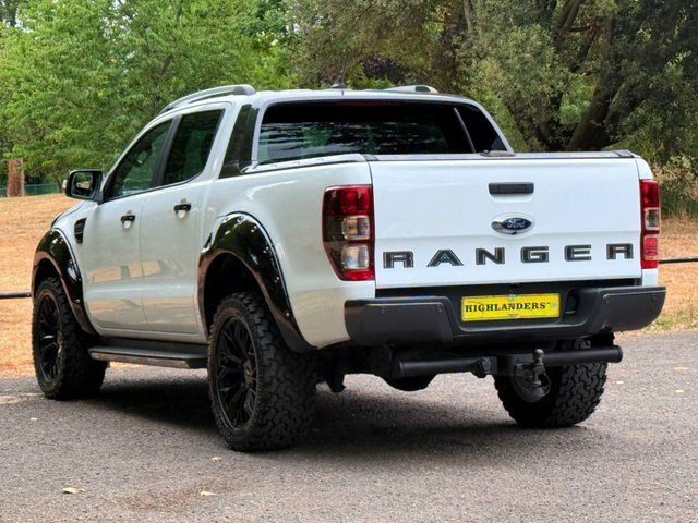 Ford Ranger 2022 2.0 Ecoblue Wildtrak Raptor Kit Black Pack Bi White #3