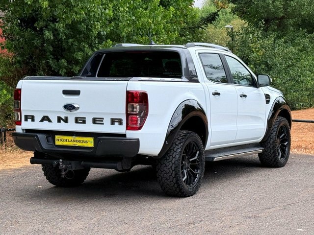 Ford Ranger 2022 2.0 Ecoblue Wildtrak Raptor Kit Black Pack Bi White #4
