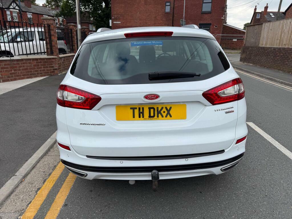 Ford Mondeo 2.0 Tdci Titanium Powershift Euro 6 S S White #4