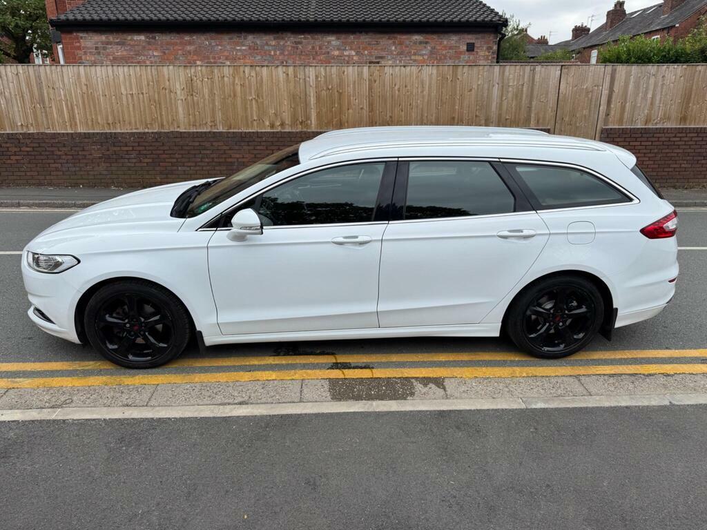 Ford Mondeo 2.0 Tdci Titanium Powershift Euro 6 S S White #3