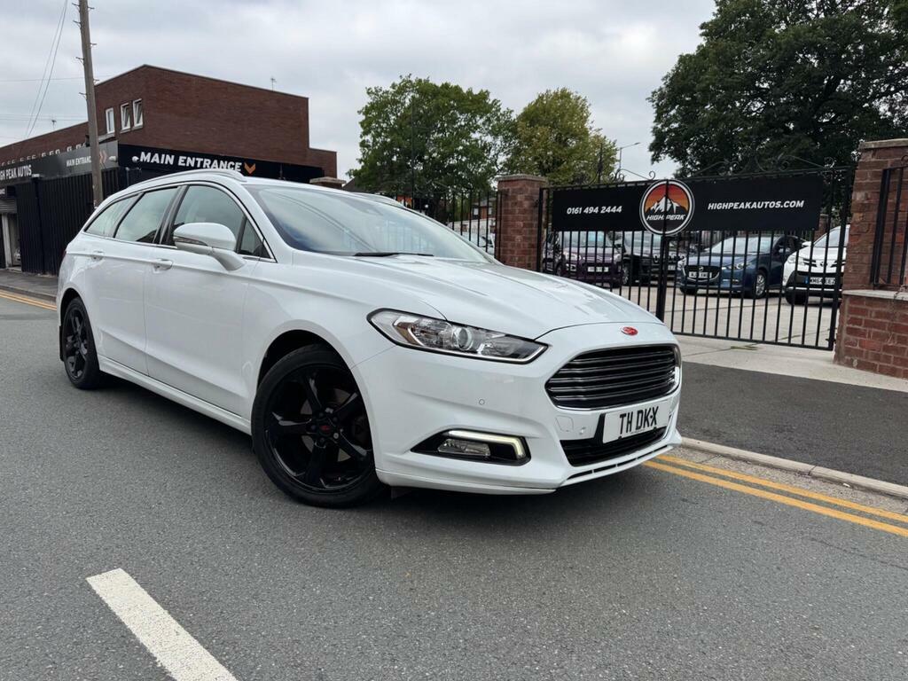 Ford Mondeo 2.0 Tdci Titanium Powershift Euro 6 S S White