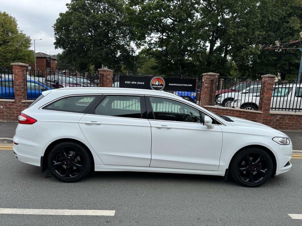 Ford Mondeo 2.0 Tdci Titanium Powershift Euro 6 S S White #5