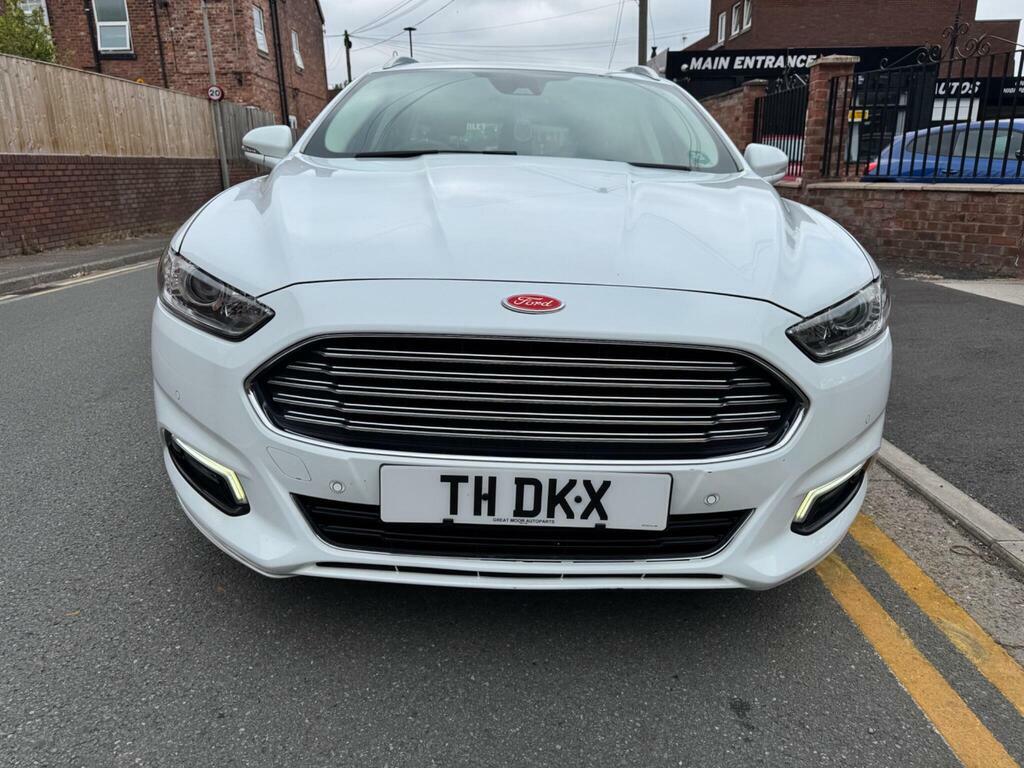 Ford Mondeo 2.0 Tdci Titanium Powershift Euro 6 S S White #2