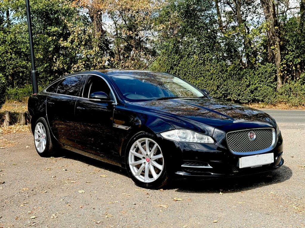 Jaguar XJ 3.0D V6 Luxury Euro 5 Ss Lwb KY14VCE Black #5