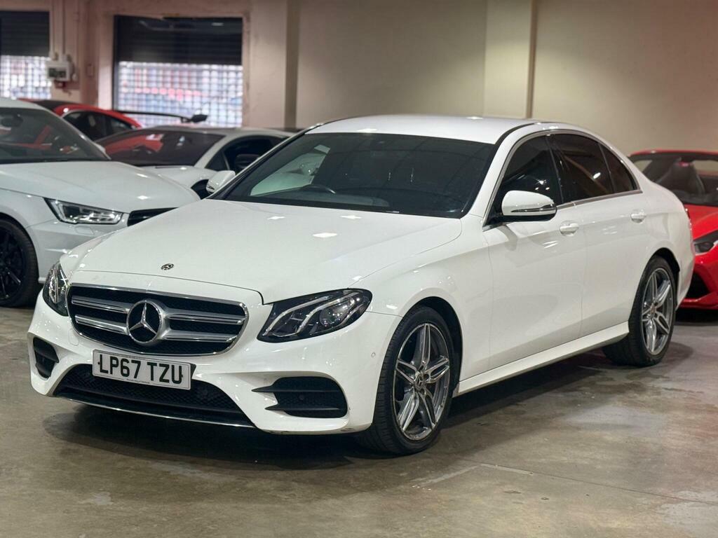 Mercedes-Benz E Class 2.0 E220d Amg Line G-tronic Euro 6 S S White #3