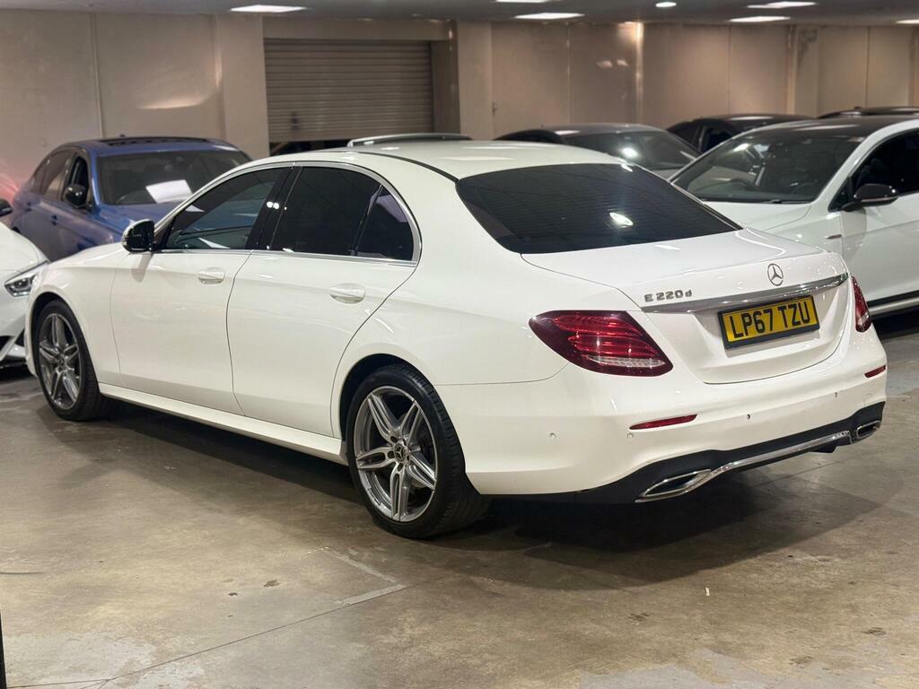 Mercedes-Benz E Class 2.0 E220d Amg Line G-tronic Euro 6 S S White #6