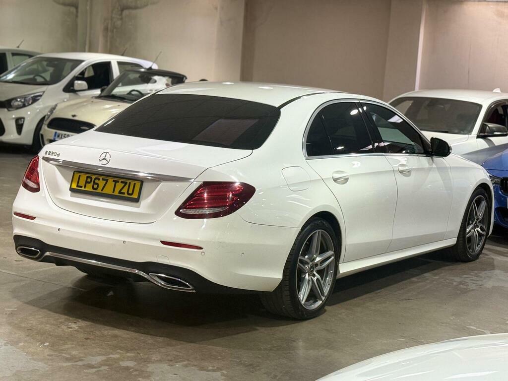 Mercedes-Benz E Class 2.0 E220d Amg Line G-tronic Euro 6 S S White #4
