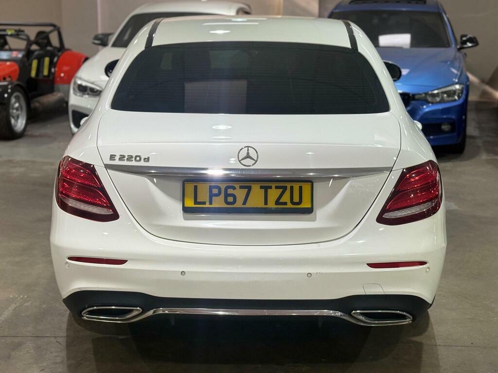 Mercedes-Benz E Class 2.0 E220d Amg Line G-tronic Euro 6 S S White #5