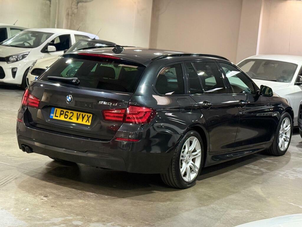 BMW 5 Series 2.0 520D M Sport Touring Euro 5 S S Grey #4