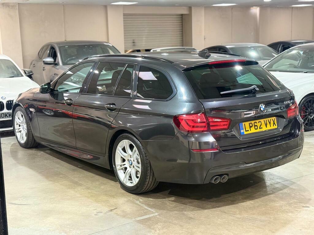 BMW 5 Series 2.0 520D M Sport Touring Euro 5 S S Grey #6
