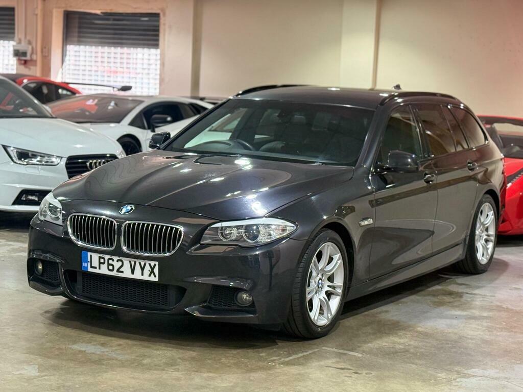 BMW 5 Series 2.0 520D M Sport Touring Euro 5 S S Grey #3