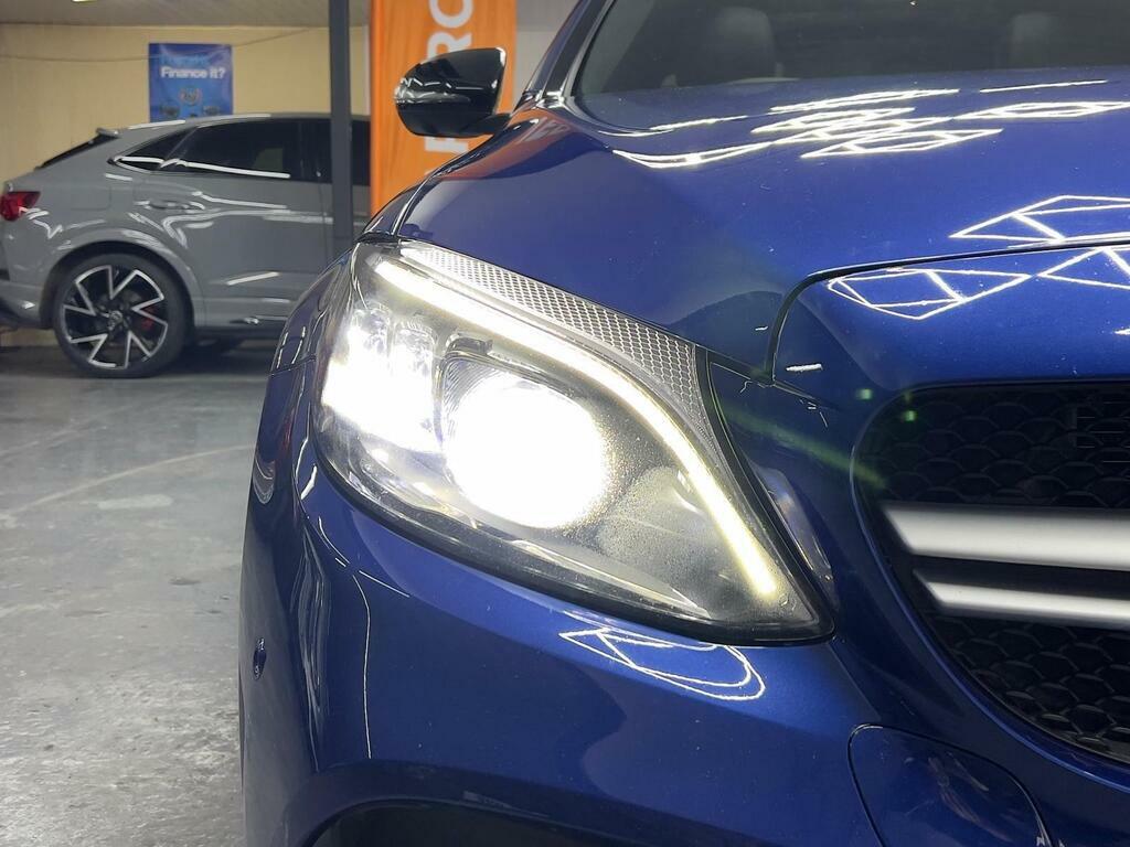 Mercedes-Benz C Class C220d Amg Line Premium Plus 9G-tronic Black #32