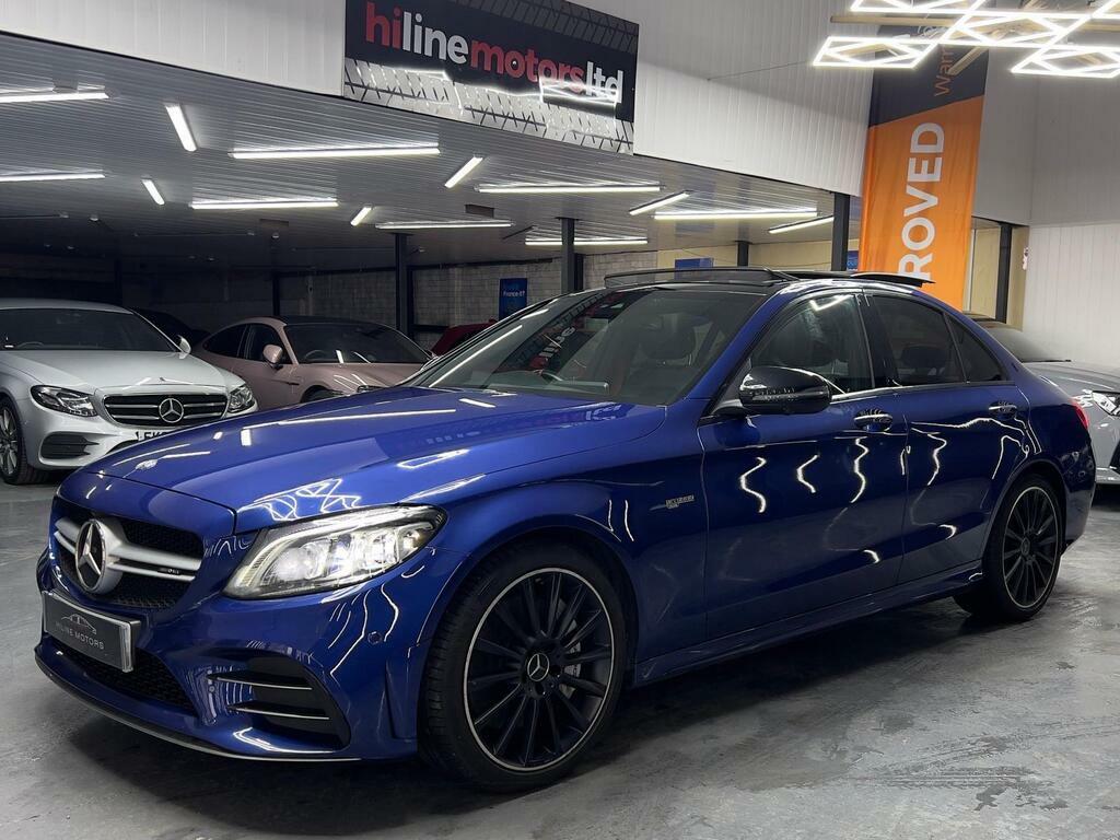 Mercedes-Benz C Class 3.0 C43 V6 Amg Premium Plus G-tronic 4Matic Eur Blue #3