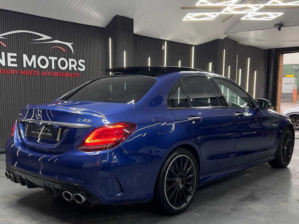 Mercedes-Benz C Class 3.0 C43 V6 Amg Premium Plus G-tronic 4Matic Eur Blue #6