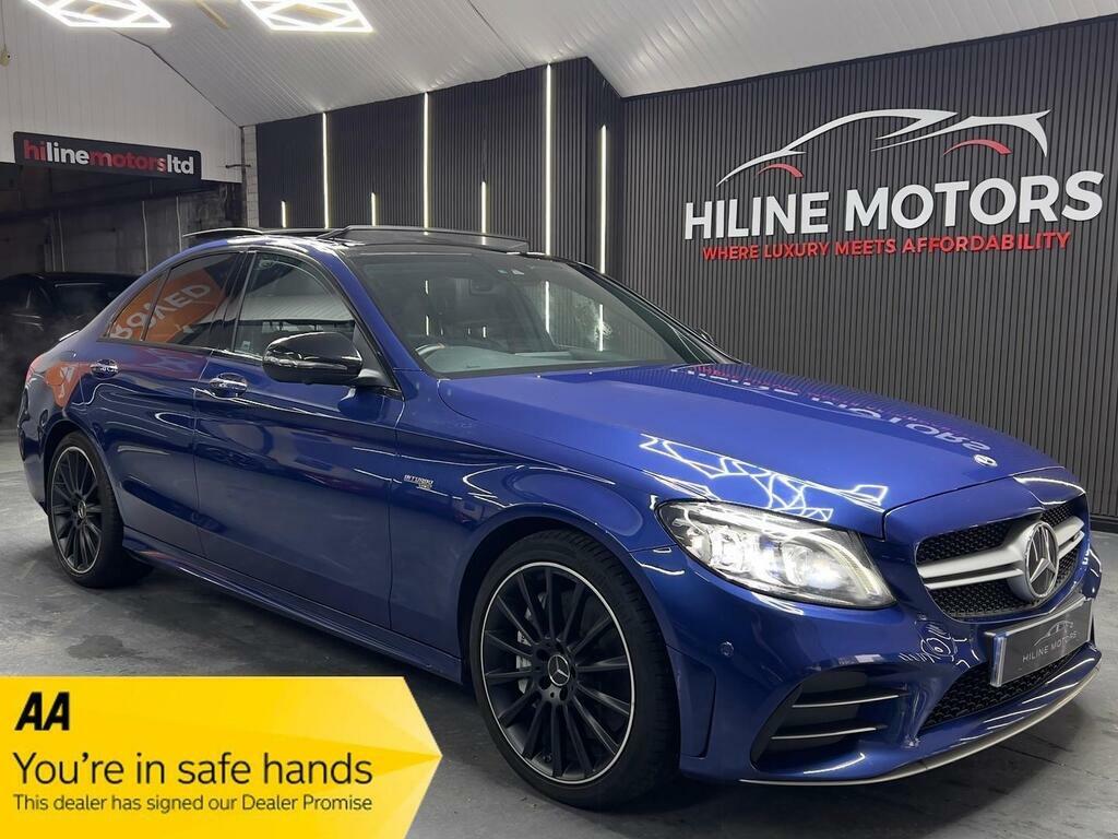 Mercedes-Benz C Class 3.0 C43 V6 Amg Premium Plus G-tronic 4Matic Eur Blue