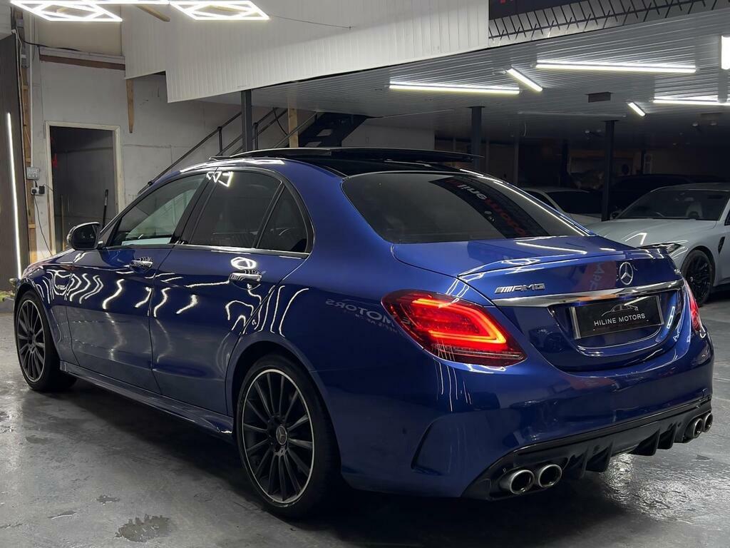 Mercedes-Benz C Class 3.0 C43 V6 Amg Premium Plus G-tronic 4Matic Eur Blue #4