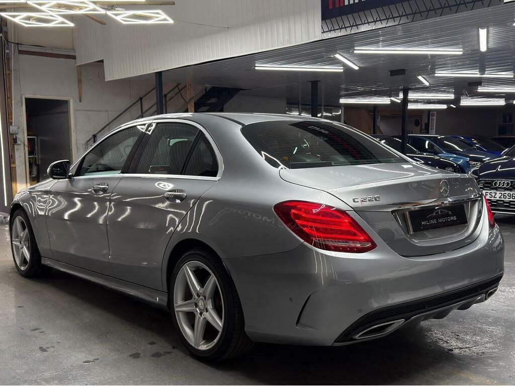 Mercedes-Benz C Class 2.1 C220 Bluetec Amg Line G-tronic Euro 6 S S Silver #4