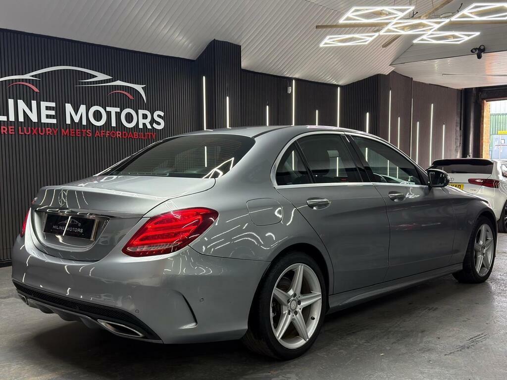 Mercedes-Benz C Class 2.1 C220 Bluetec Amg Line G-tronic Euro 6 S S Silver #6