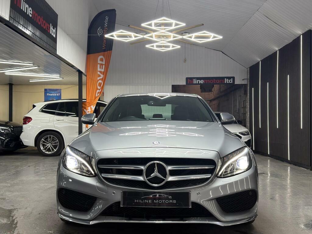 Mercedes-Benz C Class 2.1 C220 Bluetec Amg Line G-tronic Euro 6 S S Silver #2