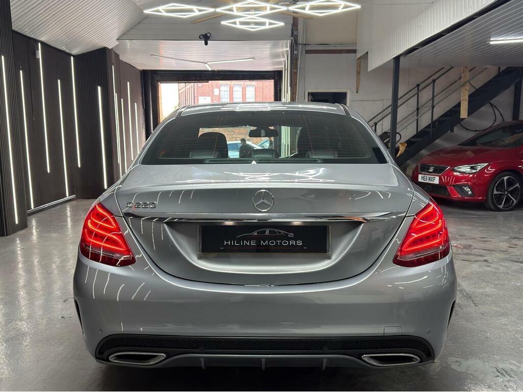 Mercedes-Benz C Class 2.1 C220 Bluetec Amg Line G-tronic Euro 6 S S Silver #5